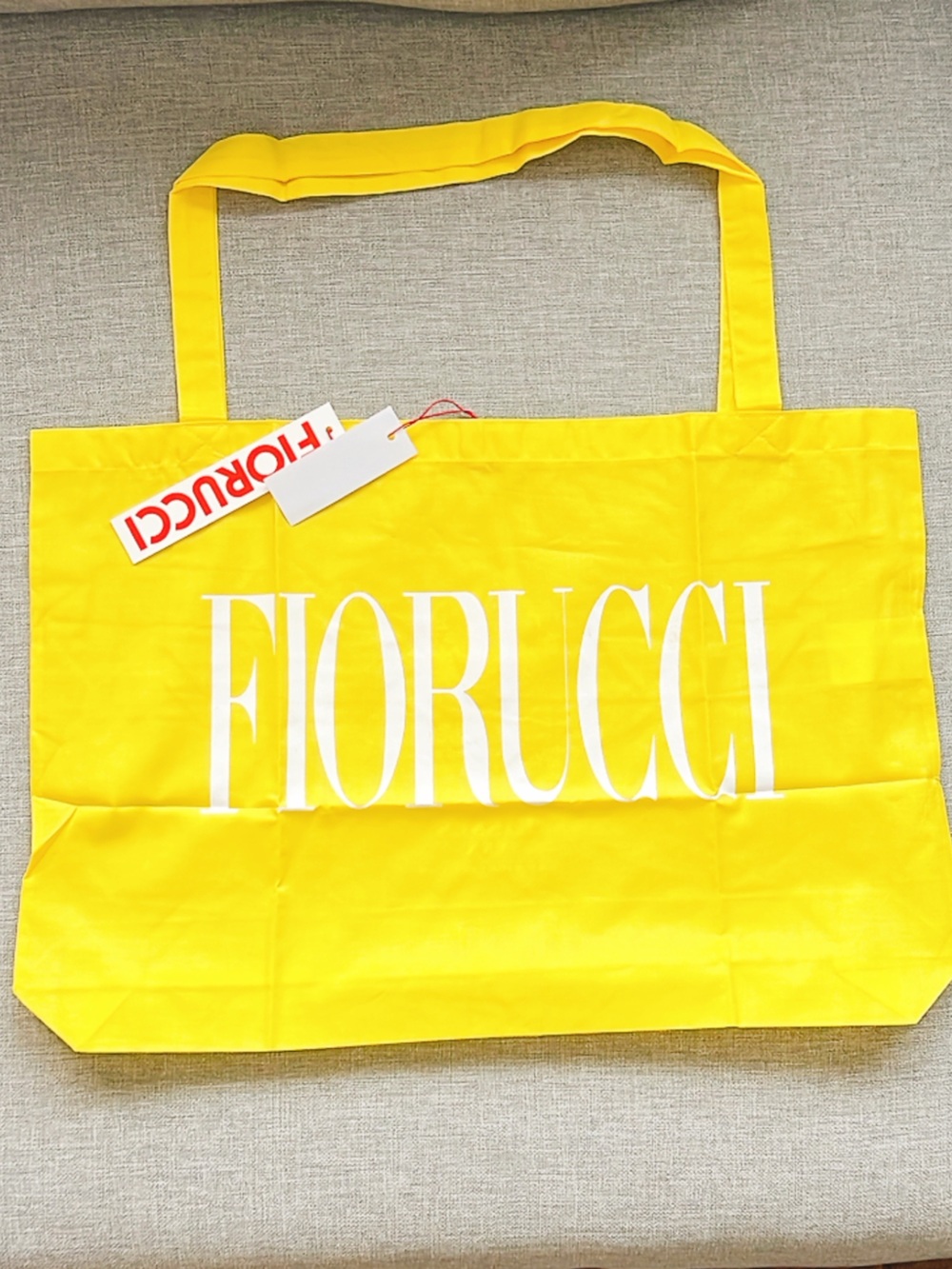 Fiorucci Angels‎ Yellow Tote Bag